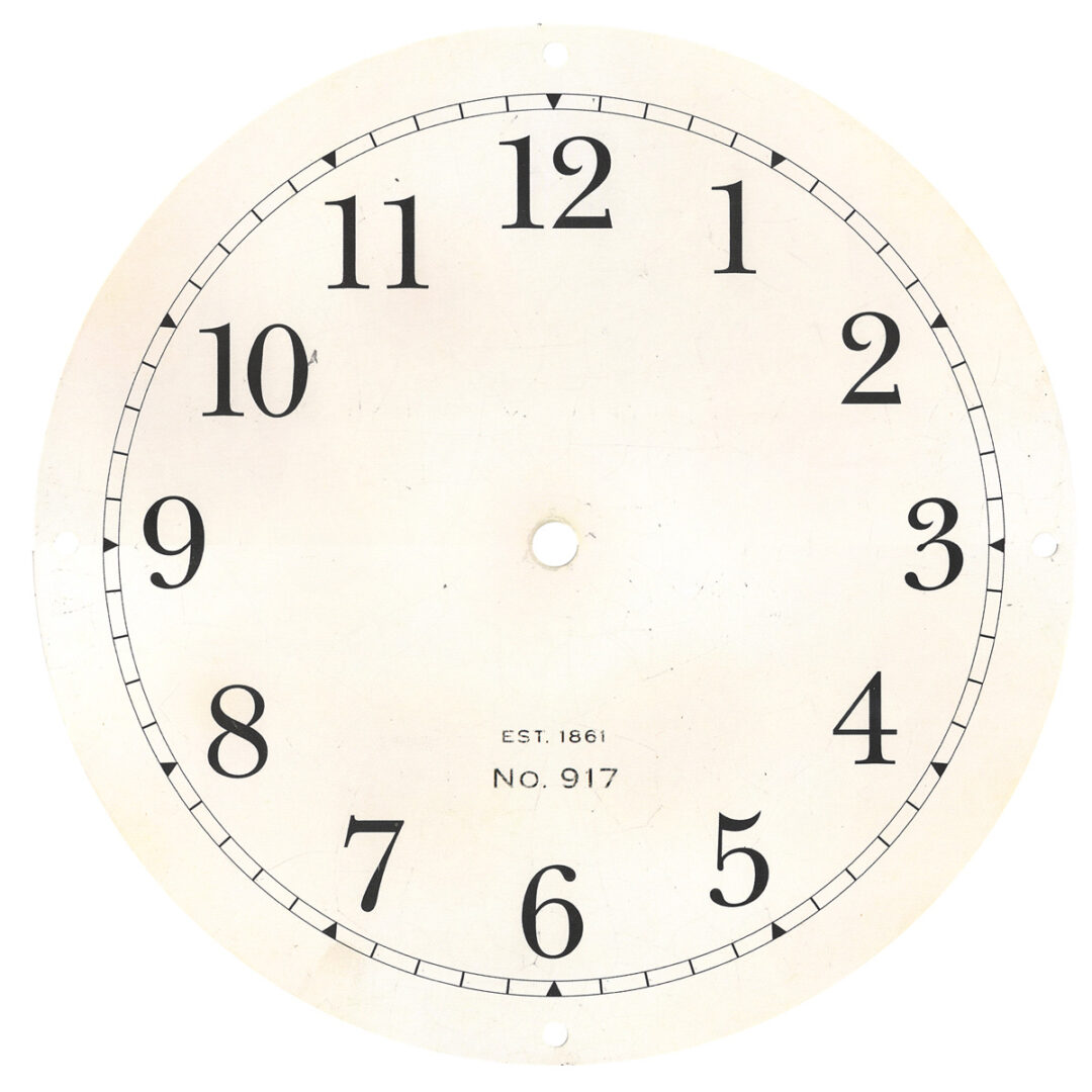 Ronell Clock: Paper Dials - Ronell Clock Co.