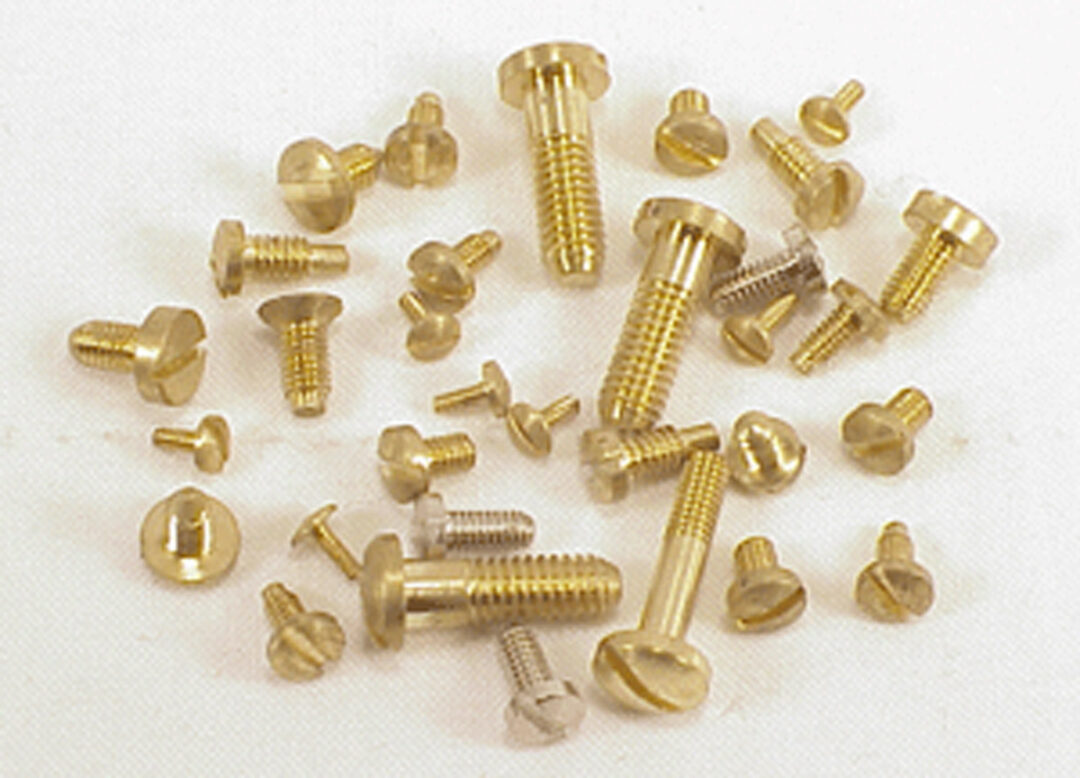 brass-metric-screw-assortment-ronell-clock-co