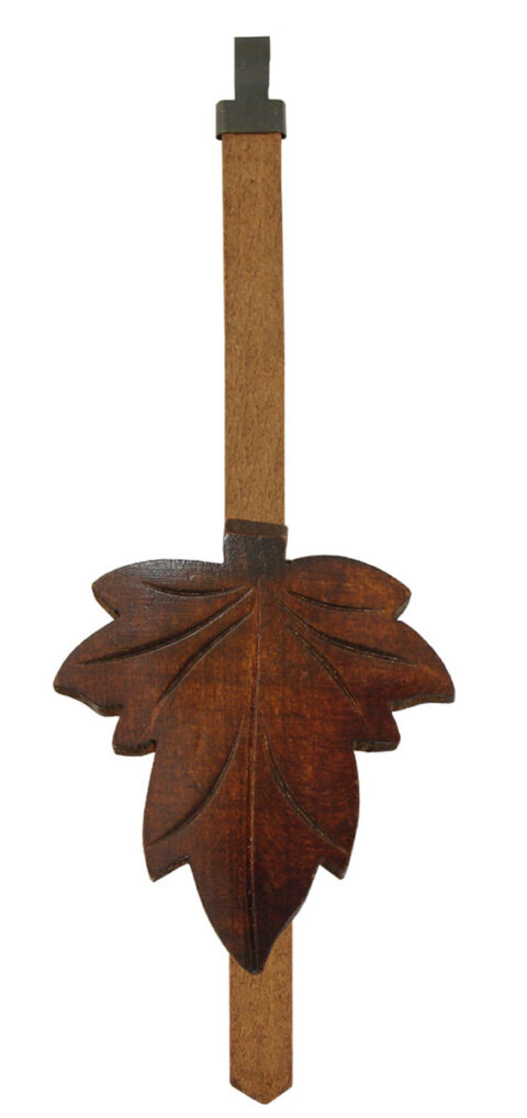 Maple Leaf Cuckoo Pendulum - 2-1/2