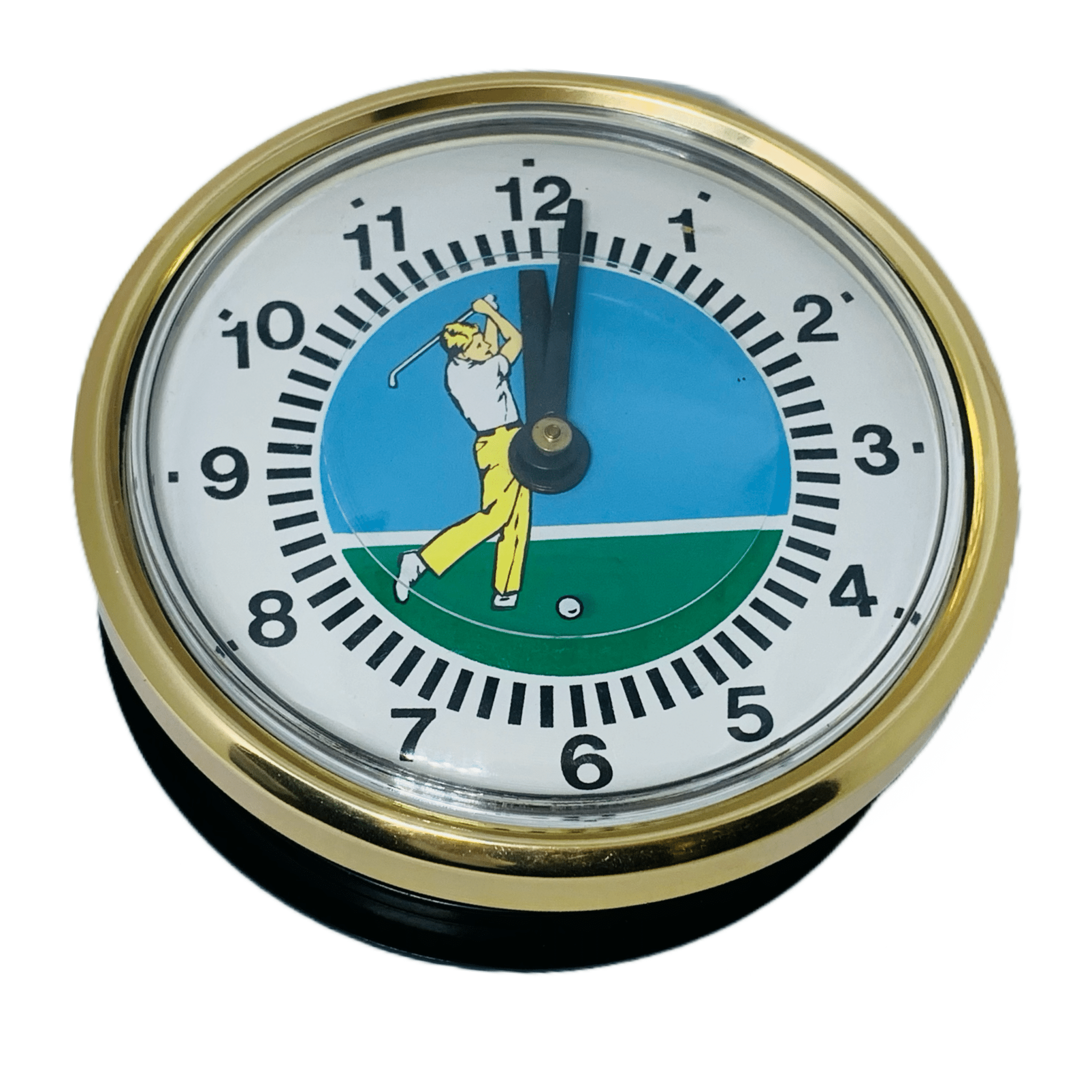 golf-themed-insert-clock-movement-with-male-golfer-design-unique-fit